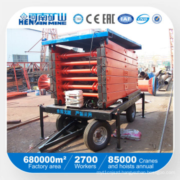 High Quality Mobile Hydraulic Scissor Lifting Platform (SJY)
